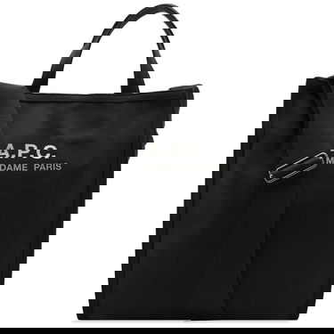 Голяма пазарска чанта A.P.C. Recuperation Tote Bag Черно | CODBM-H61318-LZZ, 0