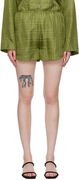 TOTEME Monogram Shorts