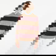 Striped Lambswool Crew Neck Sweater