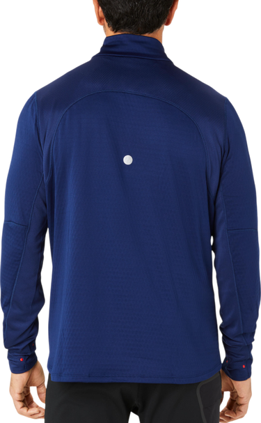 Пуловер Asics Road Winter 1/2 Zip Mid Layer Top Синьо | 2011d108-400, 1