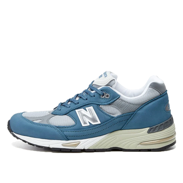 Кецове и обувки New Balance 991 Made In England "Grey Blue" Синьо | M991BSG, 3
