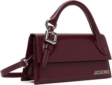 Дамска чанта Jacquemus The long Chiquito with buckle Bag Бургунди | 23HBAW00326AC18A01, 1