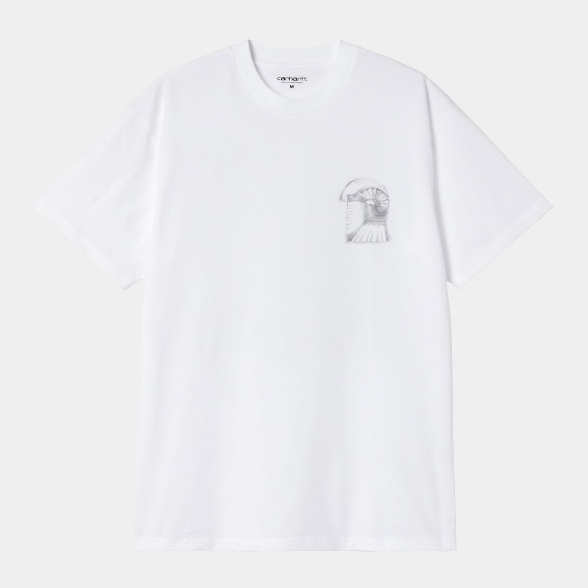 Тениска Carhartt WIP Okniceok 02 Graphic T-Shirt Бяло | I035550_6, 0