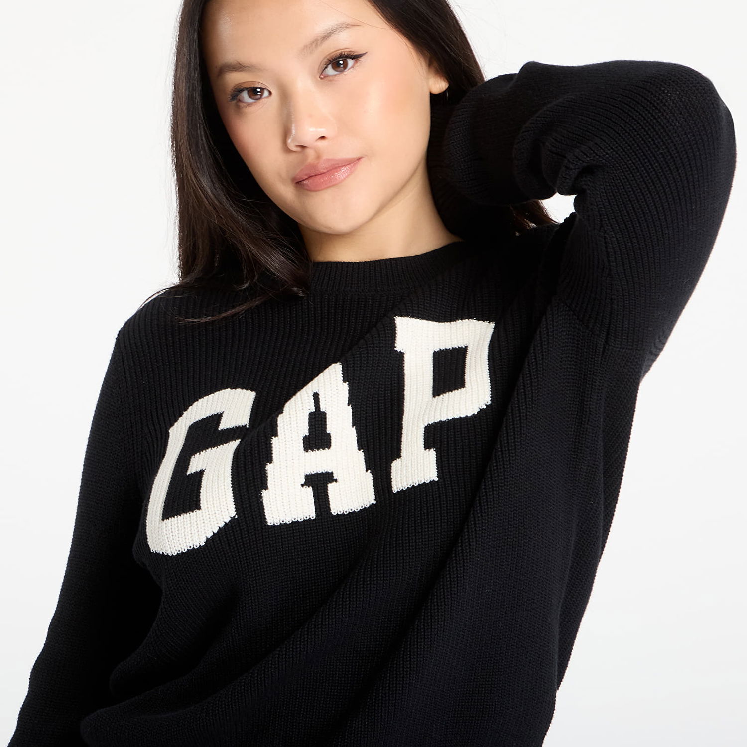 Пуловер GAP Logo Sweater Черно | 796841-03, 1