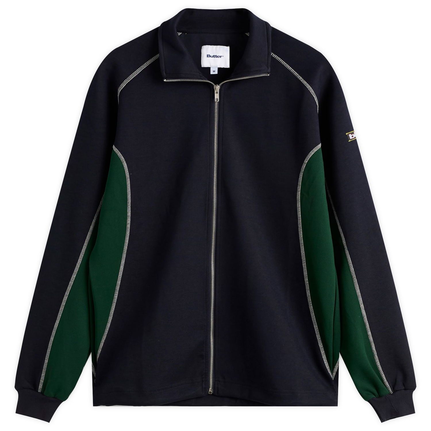 Яке Butter Goods Warped Track Jacket Тъмно синьо | BG253600-Navy, 1
