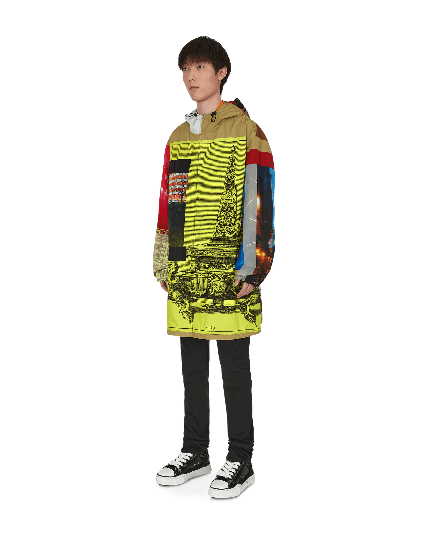 Парка Dries Van Noten Varni Parka Jacket Многоцветен | 020513-4008 980, 1
