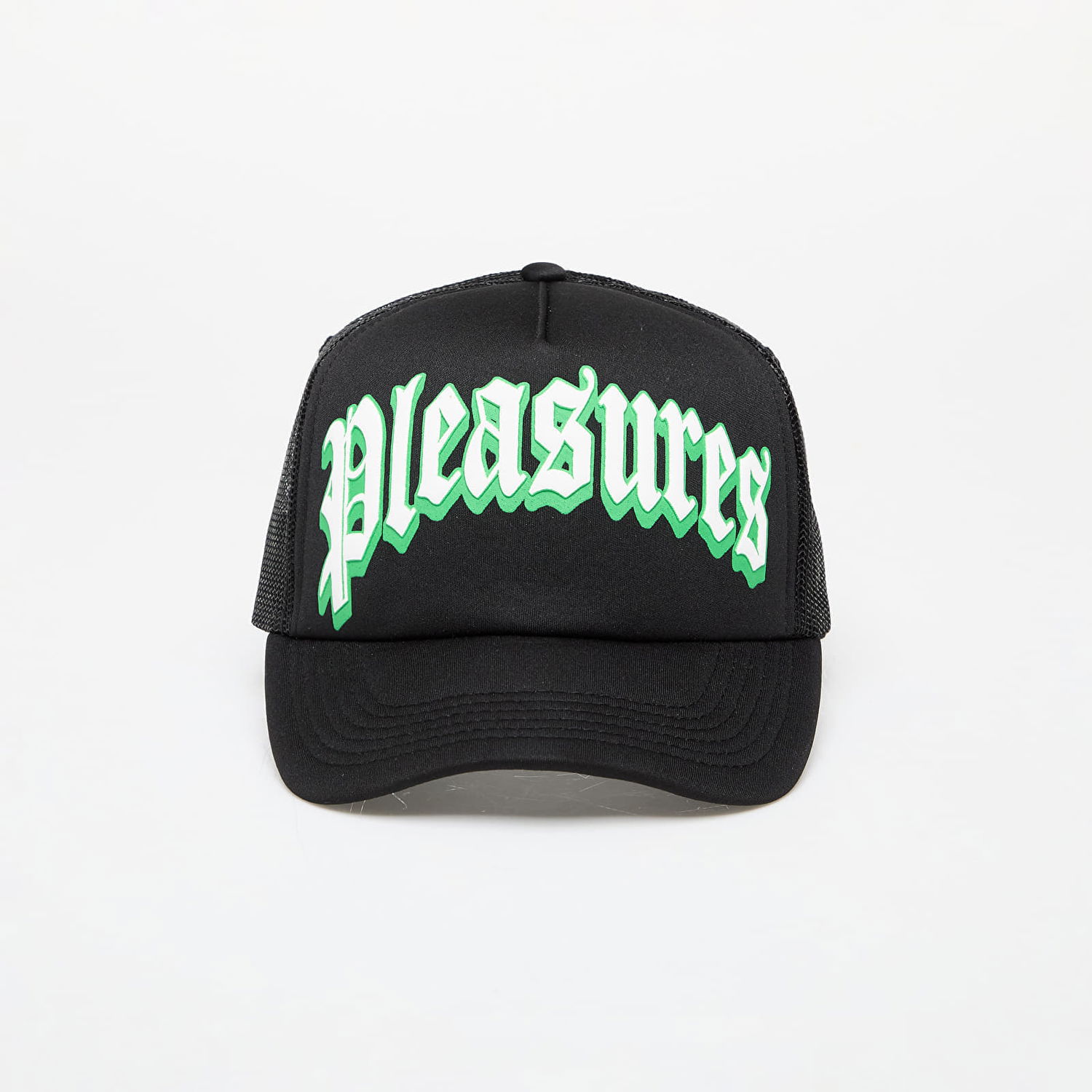 Шапка с козирка Pleasures Twitch Trucker Cap Черно | P24SP064 BLACK, 0