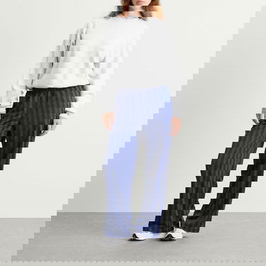 Панталони Nike Women's Jacquard Stripe Track Pants, Size Small Синьо | HV5133-410, 4