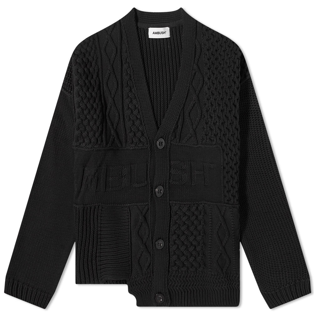 Пуловер Ambush Patchwork Cardigan Черно | BMHF008S22KNI0011000, 0