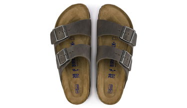 Кецове и обувки Birkenstock Arizona SFB Oiled Nubuck Leather Reg Fit Кафяво | 552801, 5