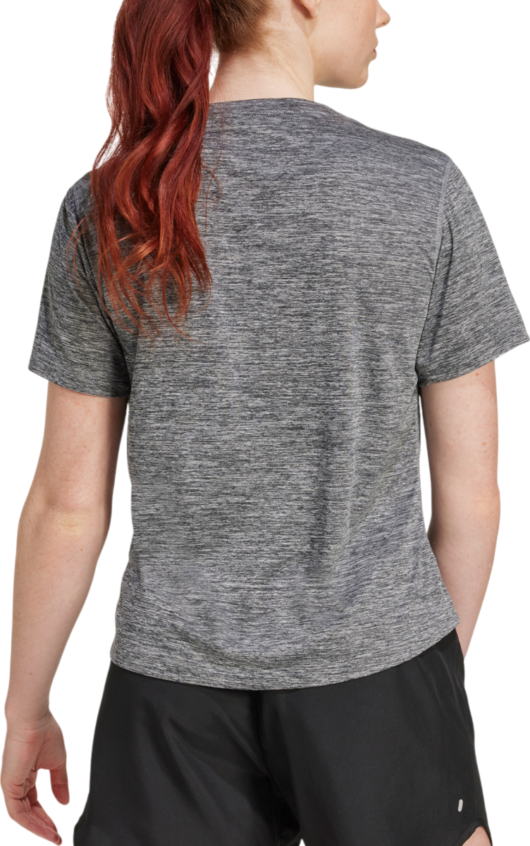 Тениска adidas Originals Own the Run Melange T-Shirt Сиво | jl8722, 1