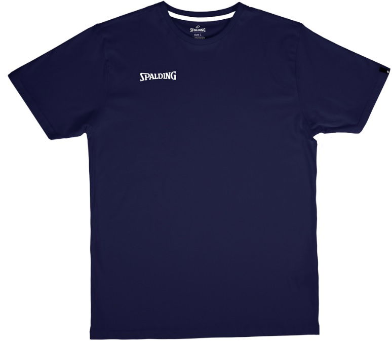 Тениска Spalding Spalding Essential T-Shirt Тъмно синьо | 40221629-navywhite