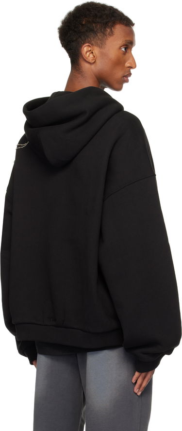 Суитчър We11done We11done Meteor Zip Hoodie Черно | WD-TJ3-24-864-U-BK, 2