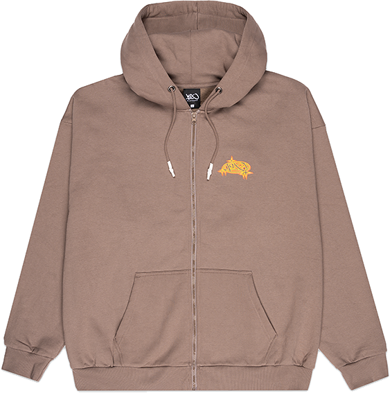 Суитчър K1X Stars Full-Zip Hoody Кафяво | kxm243-023-1-1, 0