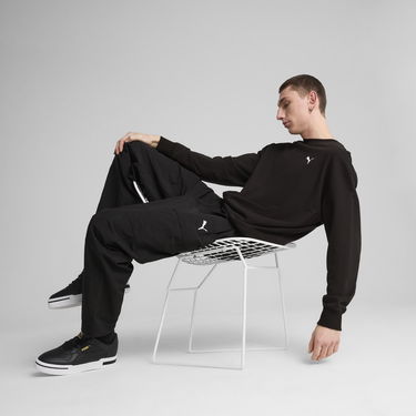 Пуловер Puma WARDROBE ESS Relaxed Crewneck Sweatshirt Черно | 629650_01, 2