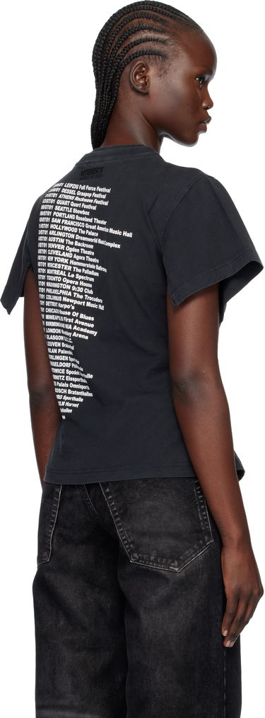 Тениска VETEMENTS Cradle of Filth Shifted Graphic T-shirt Черно | WCF76TR690M, 2