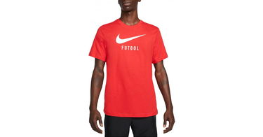 Тениска Nike Nike Swoosh T-Shirt Червено | dh3890-658, 1