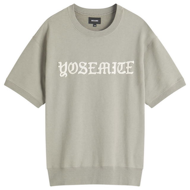 BEAMS Short Sleeve Sweatshirt