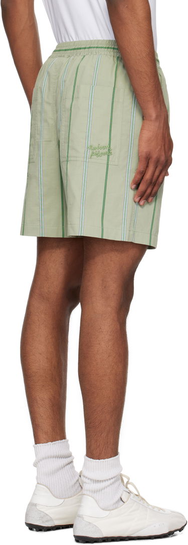 Къси панталони MAISON KITSUNÉ Maison Kitsuné Elasticated Shorts Зелено | OM01407WC5029, 2