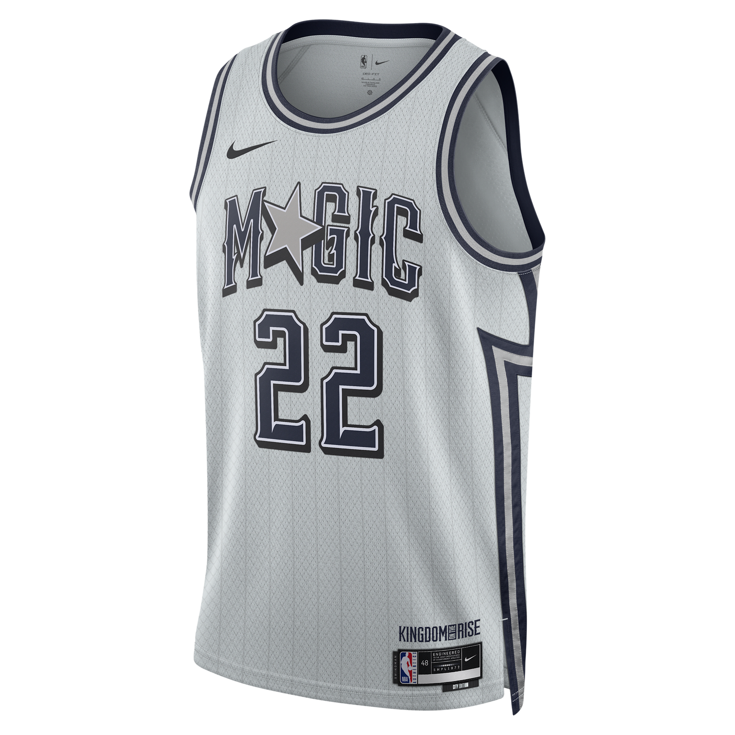 Фланелка Nike NBA Swingman Franz Wagner Orlando Magic City Edition 2024/25 Сиво | FQ4354-043, 1