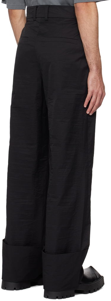 Панталони We11done We11done Roll-Up Trousers Черно | WD-PT0-24-225-M-BK, 2