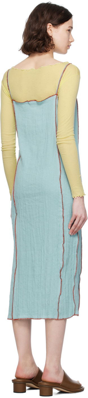 Pокля Baserange Midi Slip Dress Синьо | DRSKS-LC-SU24, 2