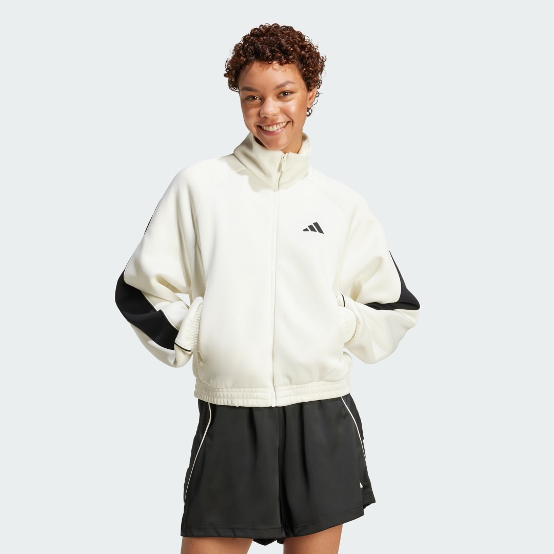 Яке adidas Performance Stadion Track Jacket Бяло | JW0519, 0