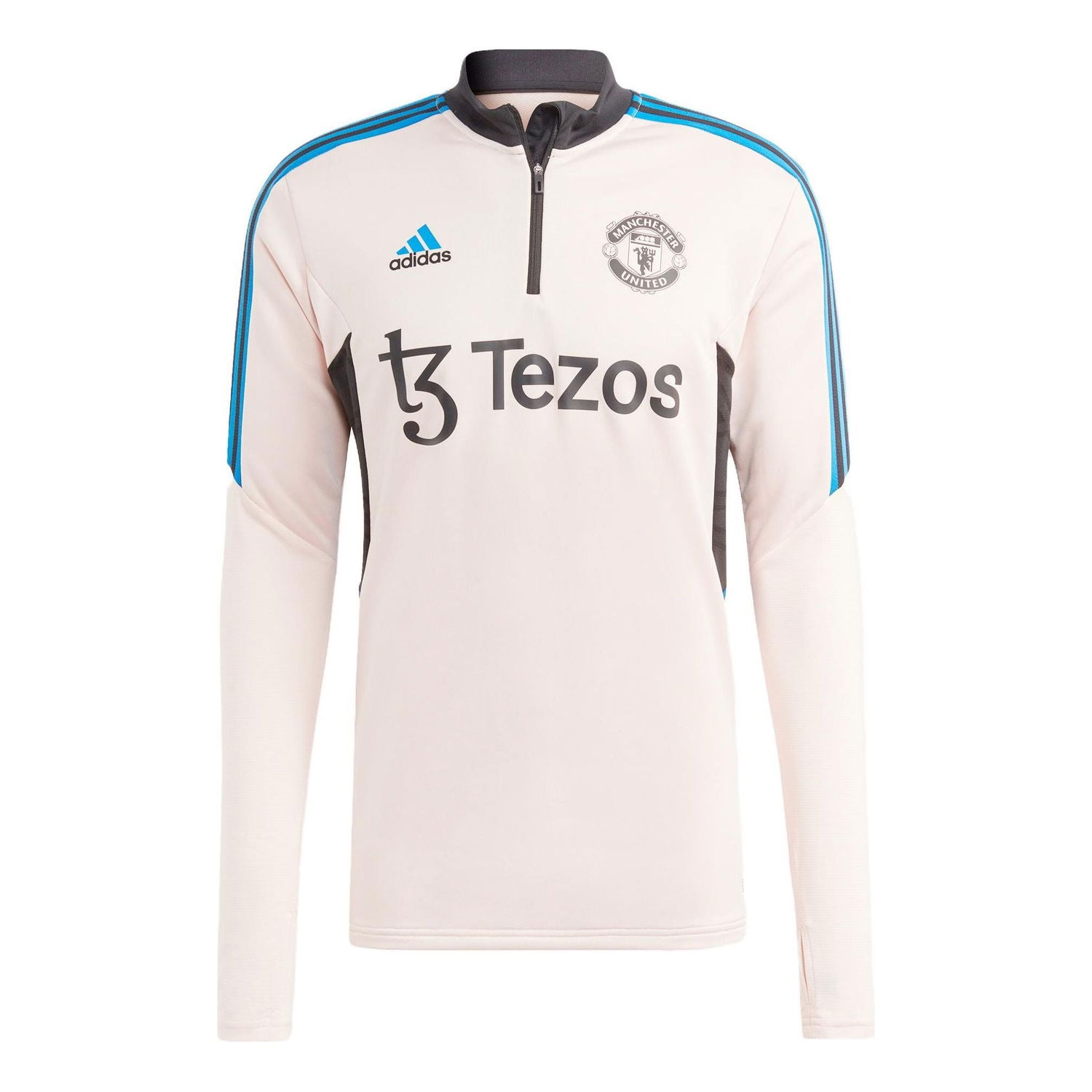 Пуловер adidas Originals Manchester United Condivo 22 Training Top Бежово | IJ4848, 0