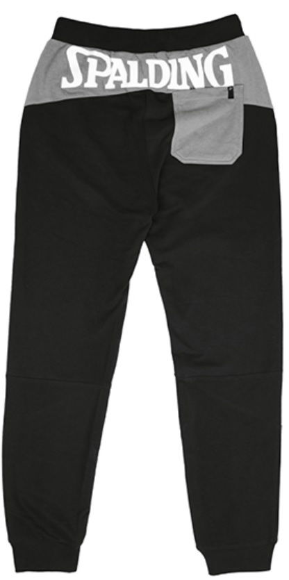 Спортни панталони Spalding Spalding Funk Long Pants Черно | 40221820-greymelangeblack, 1