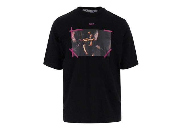 Arrow Caravaggio Mercy Tee Black/Purple/Multi