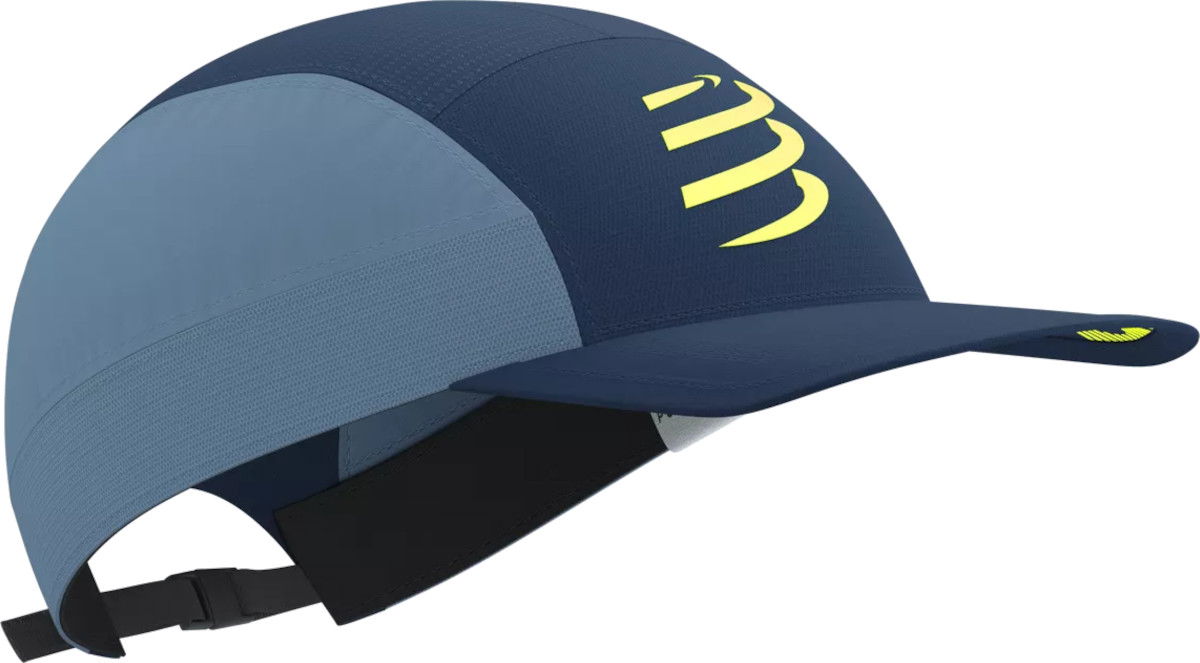 Шапка с козирка Compressport 5 Panel Light Cap Синьо | cu00097b5089, 0