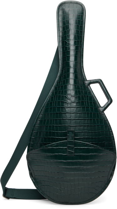 Раници и чанти Lacoste Mock Croc Leather Racket Bag Зелено | NU5169DP, 0