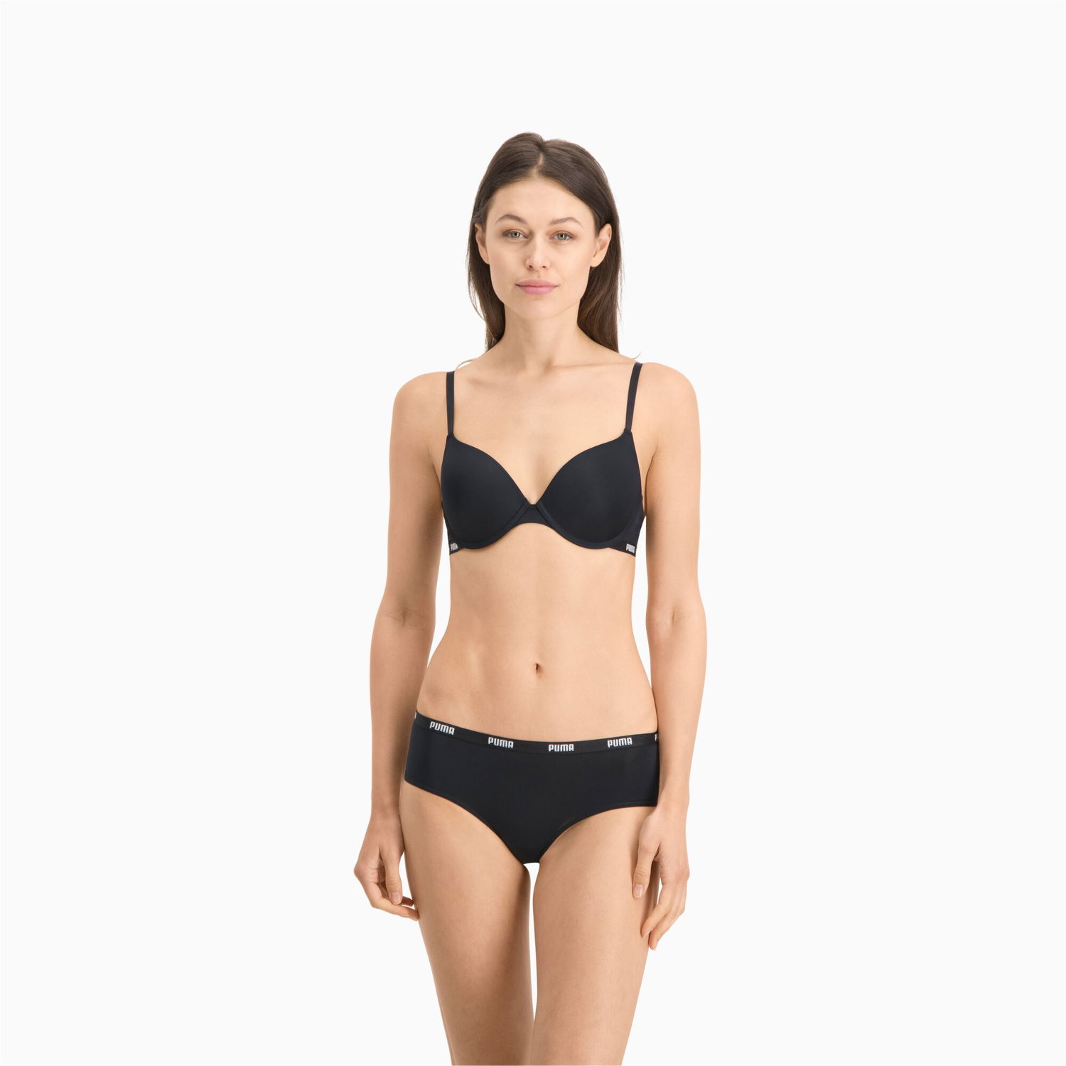 Сутиен Puma Microfiber Brazilian Panties, 2-Pack Черно | 907855_04, 0