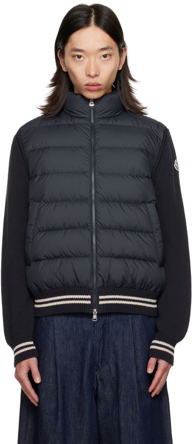 Яке Moncler Moncler Padded Hybrid Jacket Черно | K20919B00032M1509, 0