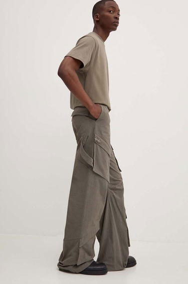 Карго панталони HELIOT EMIL Draped Cargo Pants Зелено | HE.M.10.160.DG23, 0