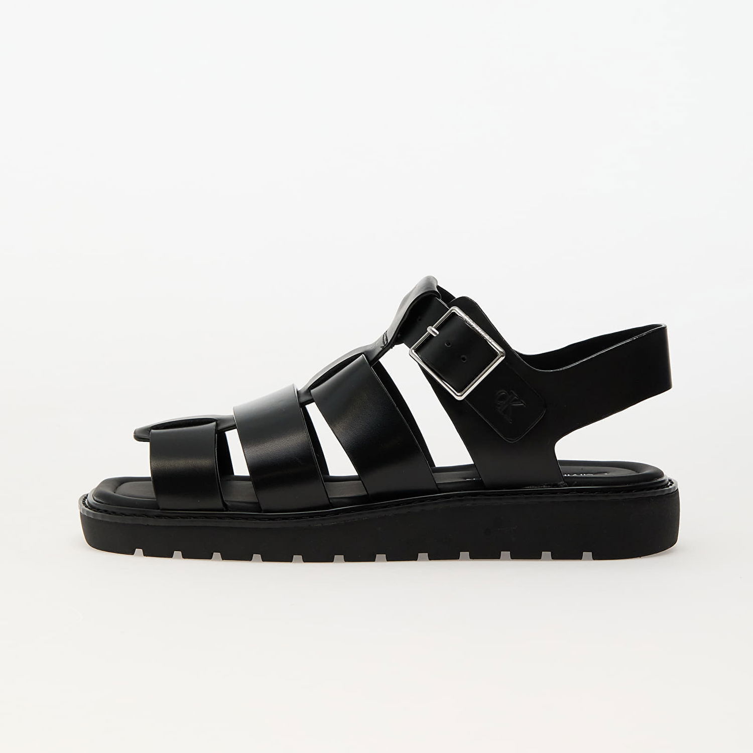 Кецове и обувки CALVIN KLEIN Jeans Sq Molded Sandal Fisher Black Черно | YW0YW01700 0GJ, 0
