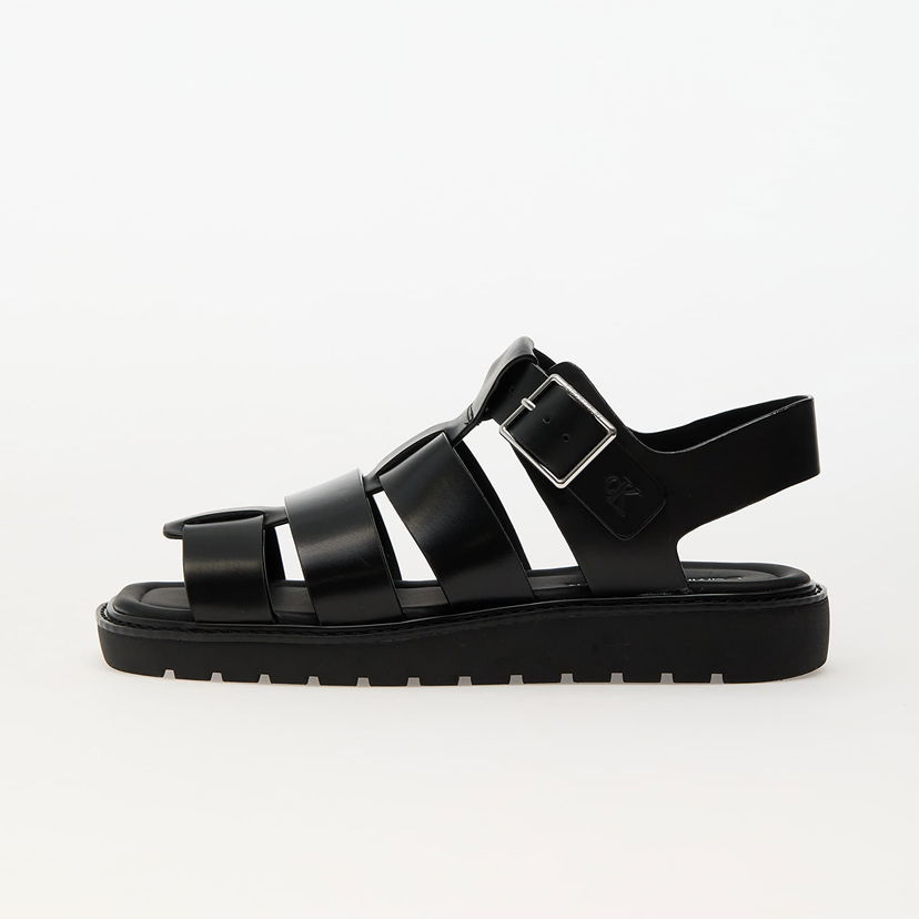 Кецове и обувки CALVIN KLEIN Jeans Sq Molded Sandal Fisher Black Черно | YW0YW01700 0GJ