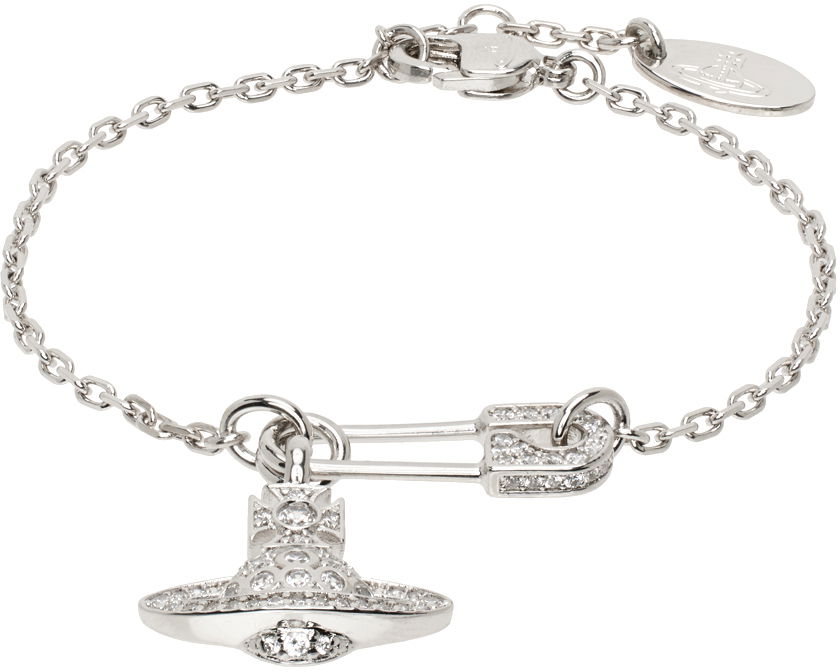 Гривна Vivienne Westwood Lucrece Bracelet Сиво | 61020153-02P102-IM, 0