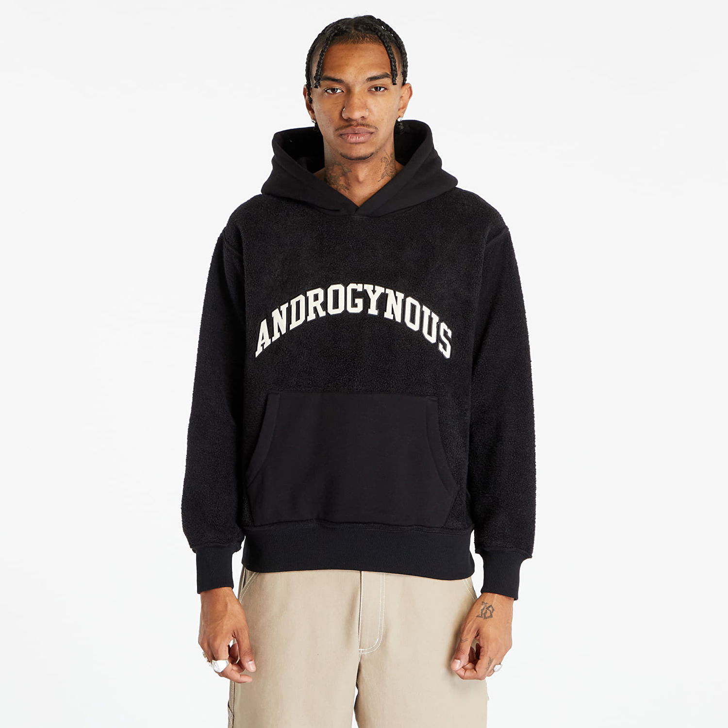 Суитчър Pleasures Androgynous Hoodie Black Черно | P23F034 BLACK, 0