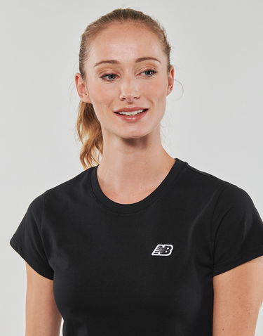 Тениска New Balance Tee Черно | WT23600-BK, 4