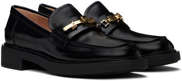 Кецове и обувки Gianvito Rossi Martine Leather Loafers Черно | G25394-20GOM-DVD, 3