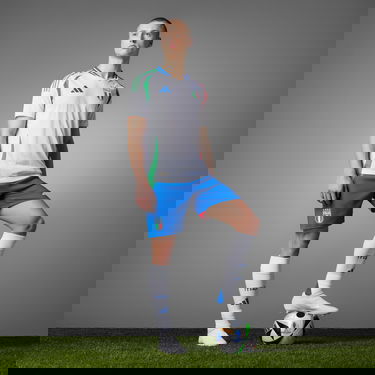 Фланелка adidas Performance Italy 2024 Authentic Бяло | IN0659, 2