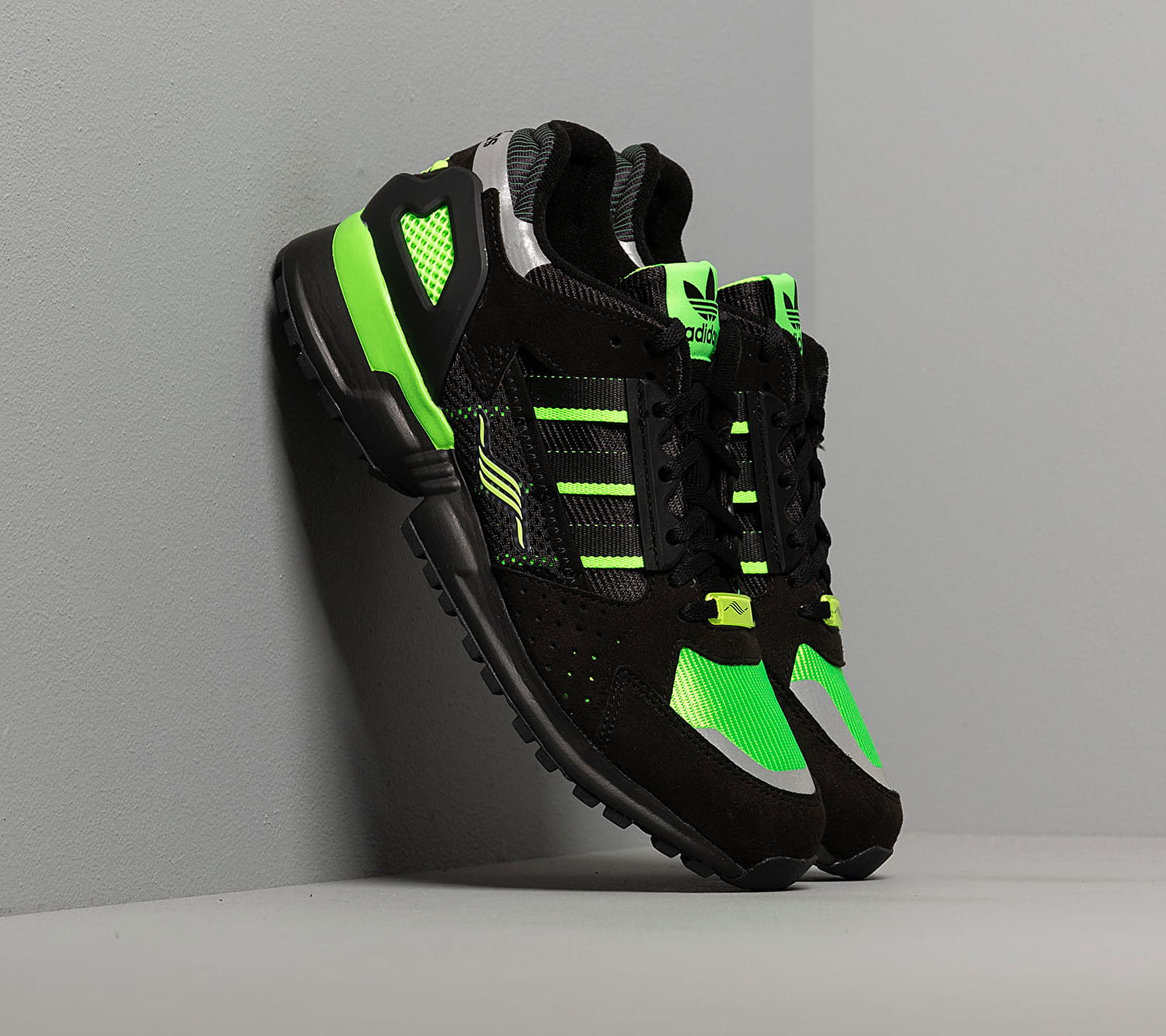 Кецове и обувки adidas Originals ZX 10,000 C Черно | EG8964, 1