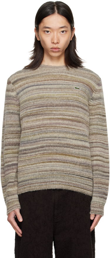Пуловер Lacoste Lacoste Knit Alpaca and Wool Blend Sweater Бежово | AH5221_9IP, 0
