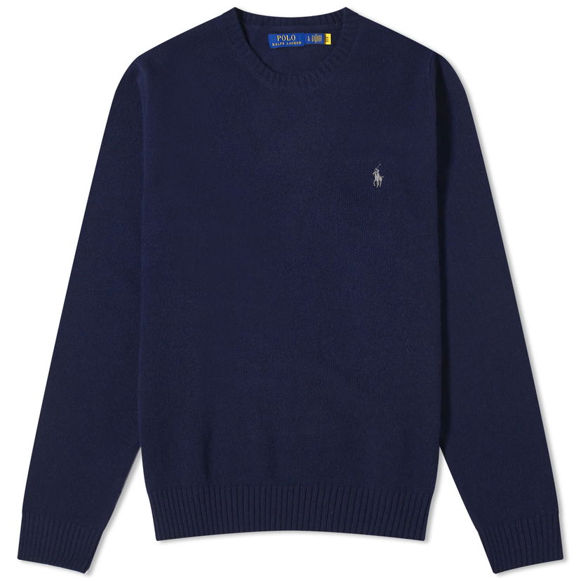 Пуловер Polo by Ralph Lauren Wool Cashmere Crew Neck Jumper Тъмно синьо | 710878292002