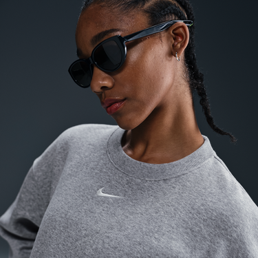 Пуловер Nike Sportswear Phoenix Fleece Crewneck Sweatshirt Сиво | FZ4270-063, 4