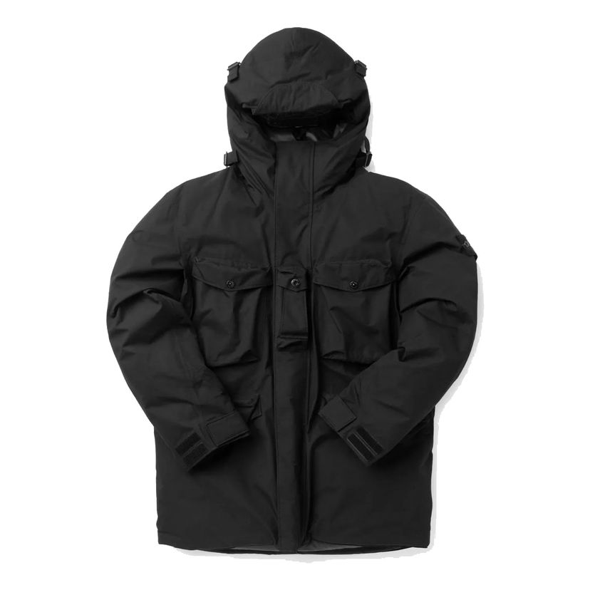 Парка Stone Island Ripstop Gore-tex Down Jacket Черно | 751540330-V0029