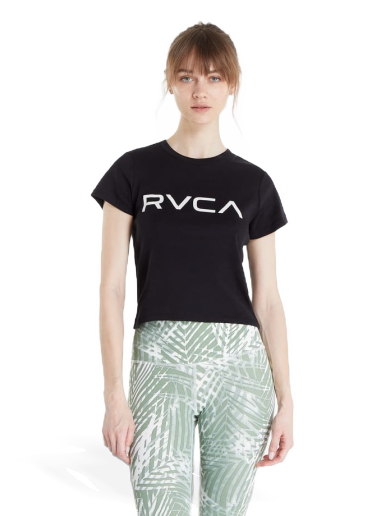 Тениска RVCA Rib Tee Черно | C3SSRB19-RVP2