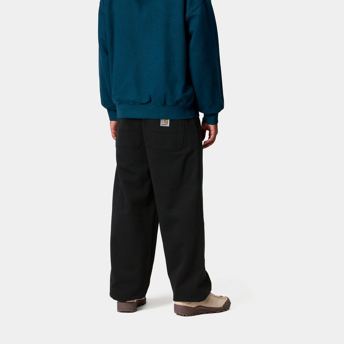 Спортни панталони Carhartt WIP Carhartt WIP Double Knee Sweatpants Черно | I035546_9, 1
