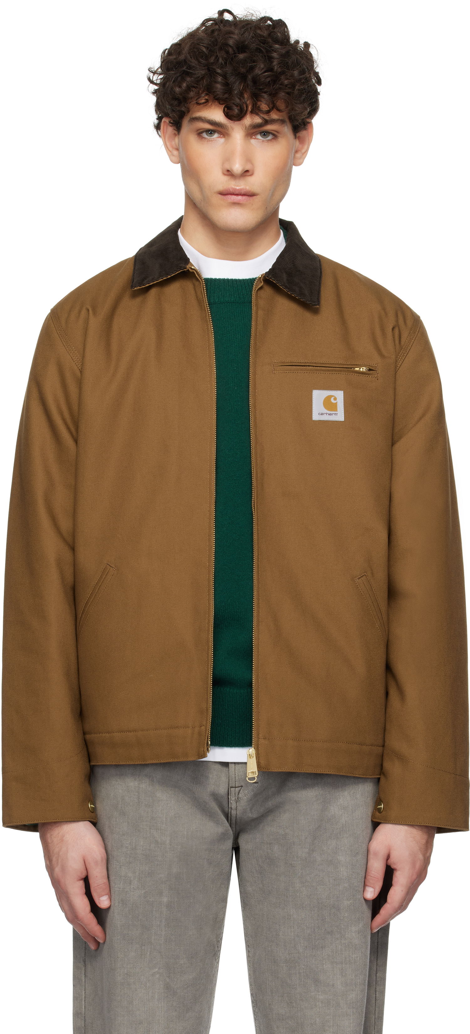 Яке Carhartt WIP Detroit Winter Jacket Кафяво | I015264, 0
